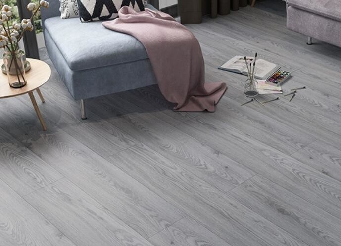 1.8mm Glue Down LVT Vinyl Flooring 6''X36'' Smooth Edge Easy For Installation